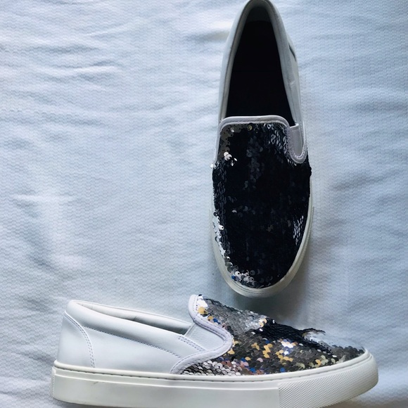 Tory Burch Sequin Slip-On Sneakers - Picture 5 of 16